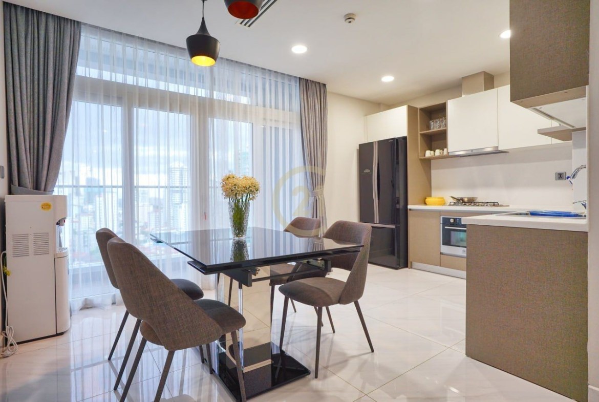 Stylist 2 Bedroom Apartment For Rent At BKK2