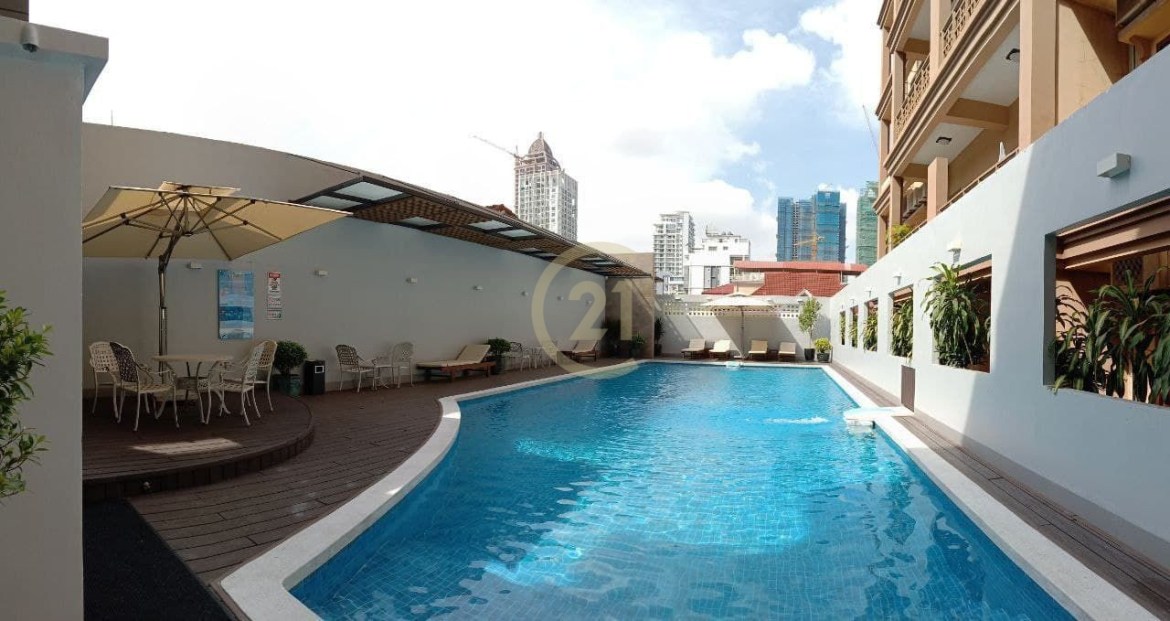 Western Two Bedroom for rent at BKK1