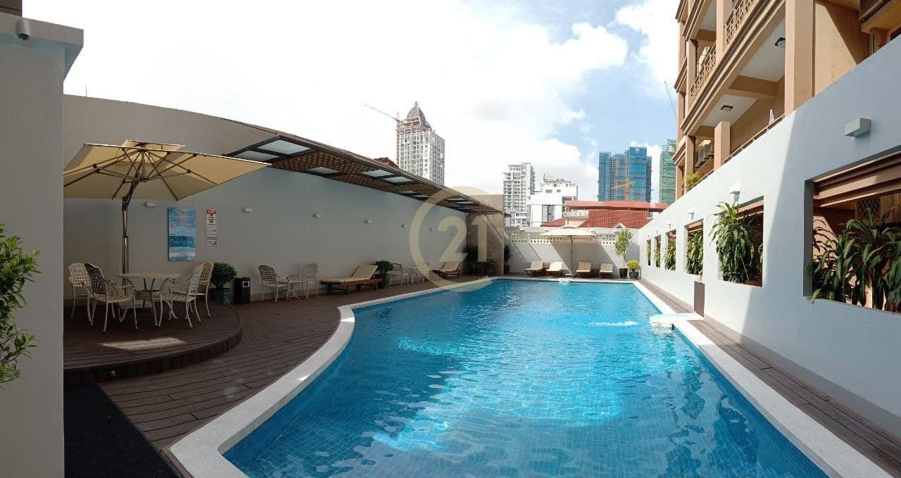 Western Two Bedroom for rent at BKK1
