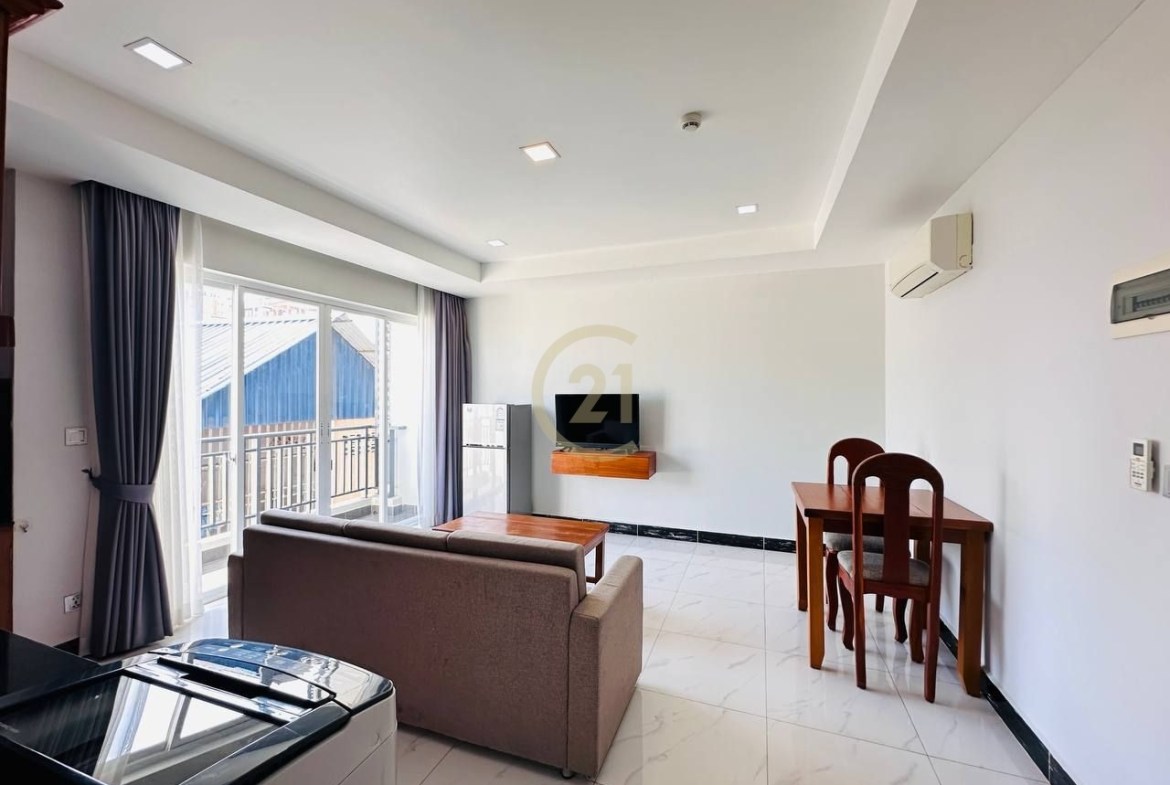 Spacious 1-Bedroom Apartment with 2 Balconies | Toul Tompoung (TTP)