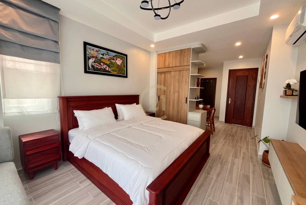 Luxury Studio room For Rent At Tonle Bassac
