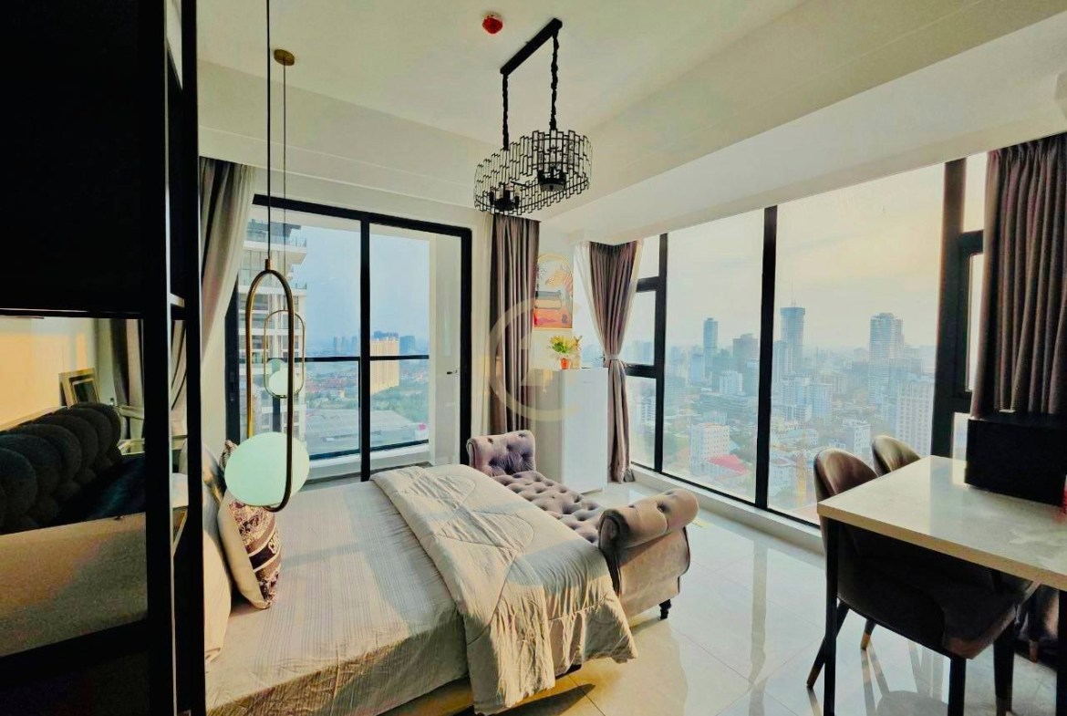 Best Studio Room for Rent at Tonle Bassac