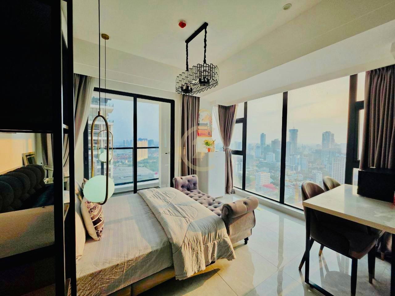 Best Studio Room for Rent at Tonle Bassac