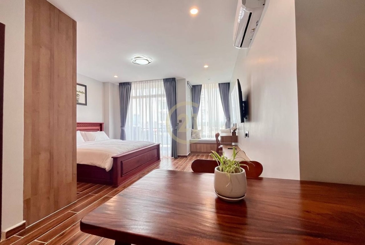 Luxury Studio room For Rent At Tonle Bassac