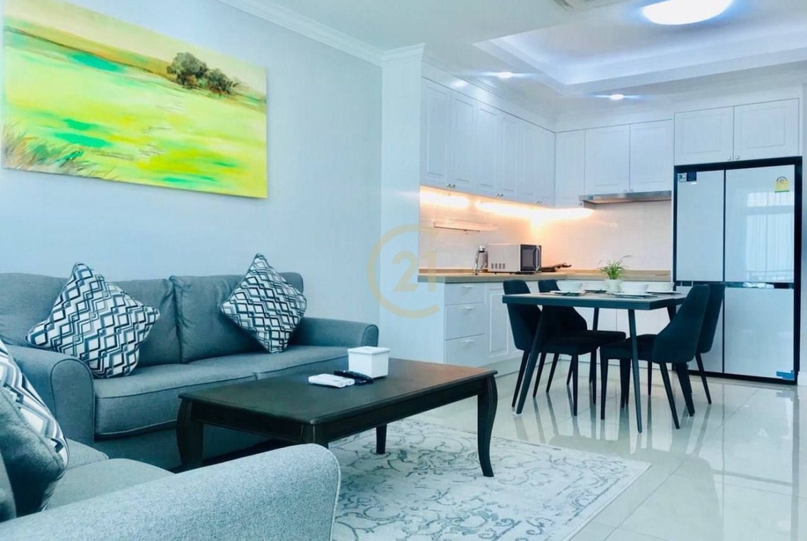 Spacious 2-Bedroom Serviced Apartment for Rent in BKK1