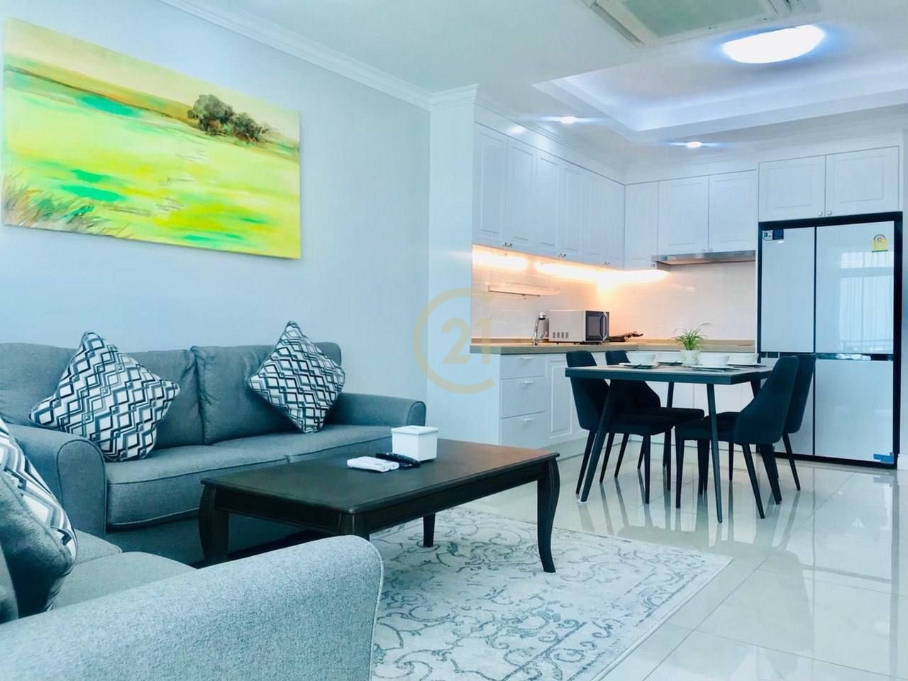 Spacious 2-Bedroom Serviced Apartment for Rent in BKK1