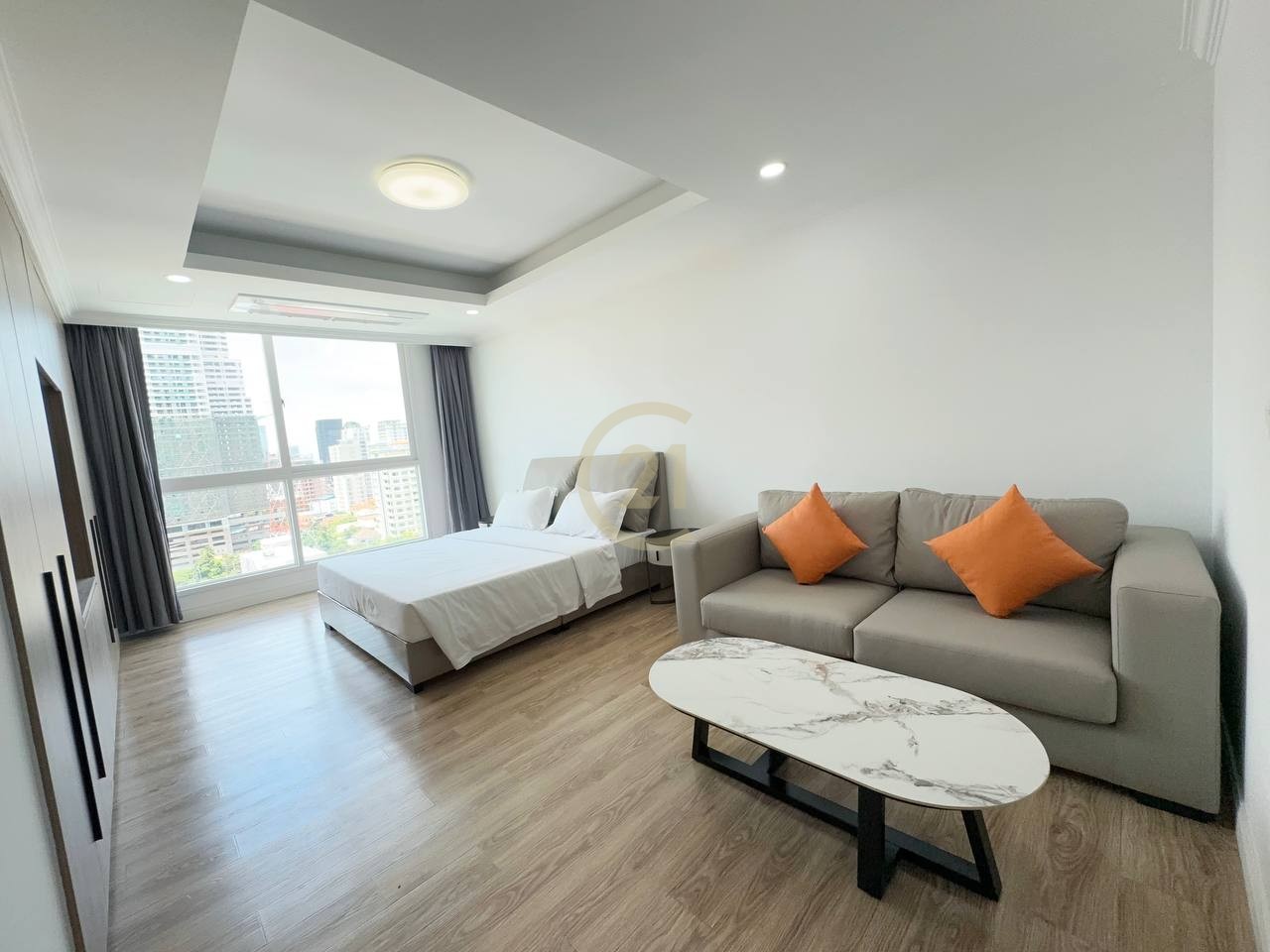 Spacious 3-BR Apartment with Full Facilities for Rent in BKK1
