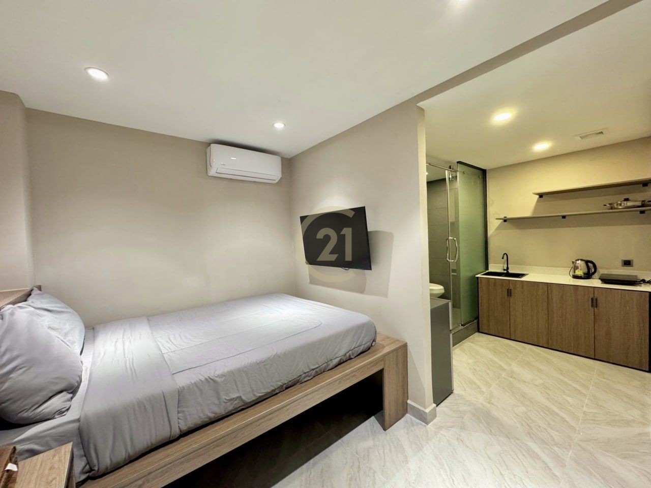 BKK1 | Fully Furnished Ground Floor Studio for Rent