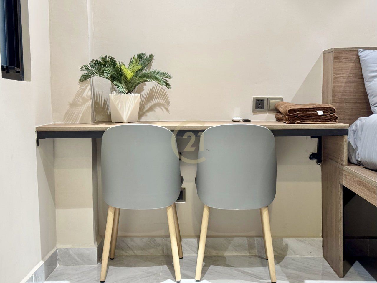 BKK1 | Fully Furnished Ground Floor Studio for Rent