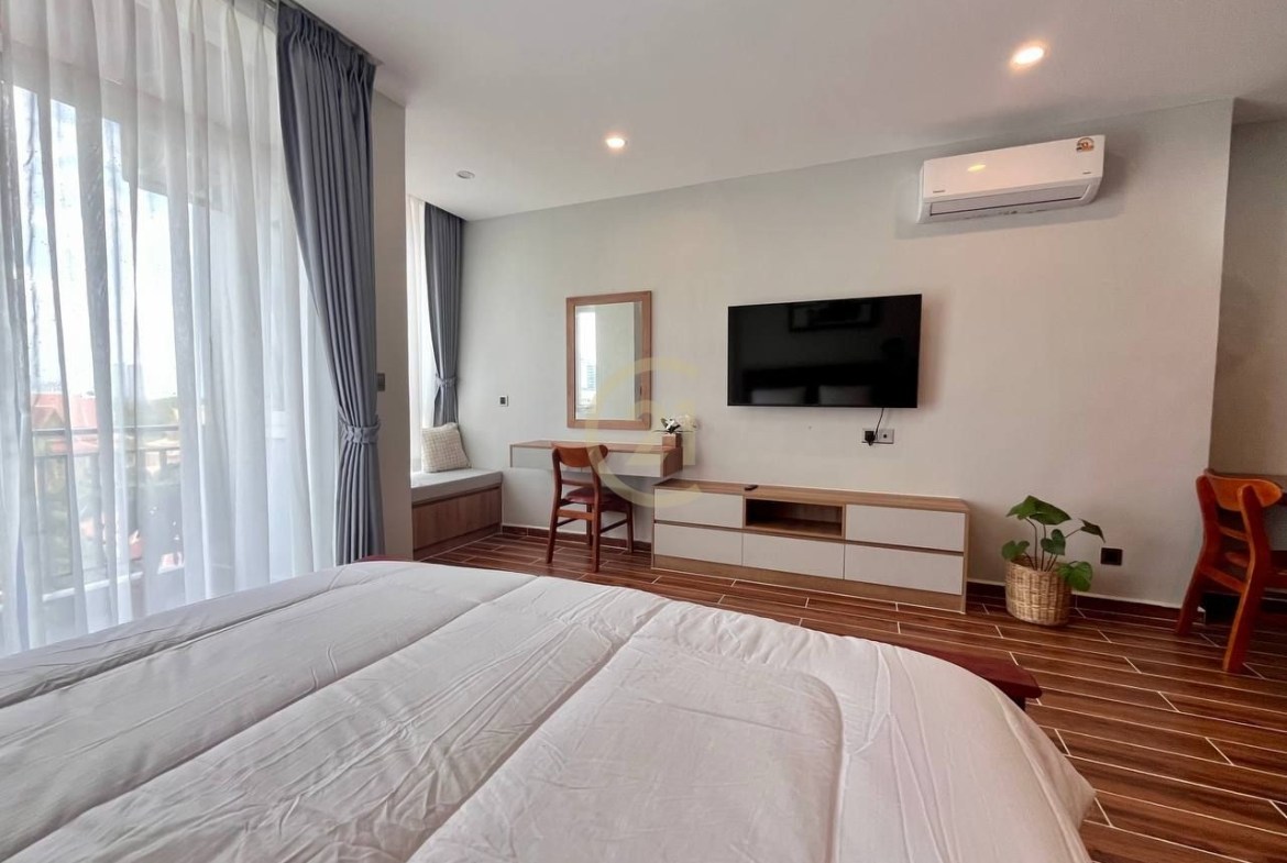 Luxury Studio room For Rent At Tonle Bassac