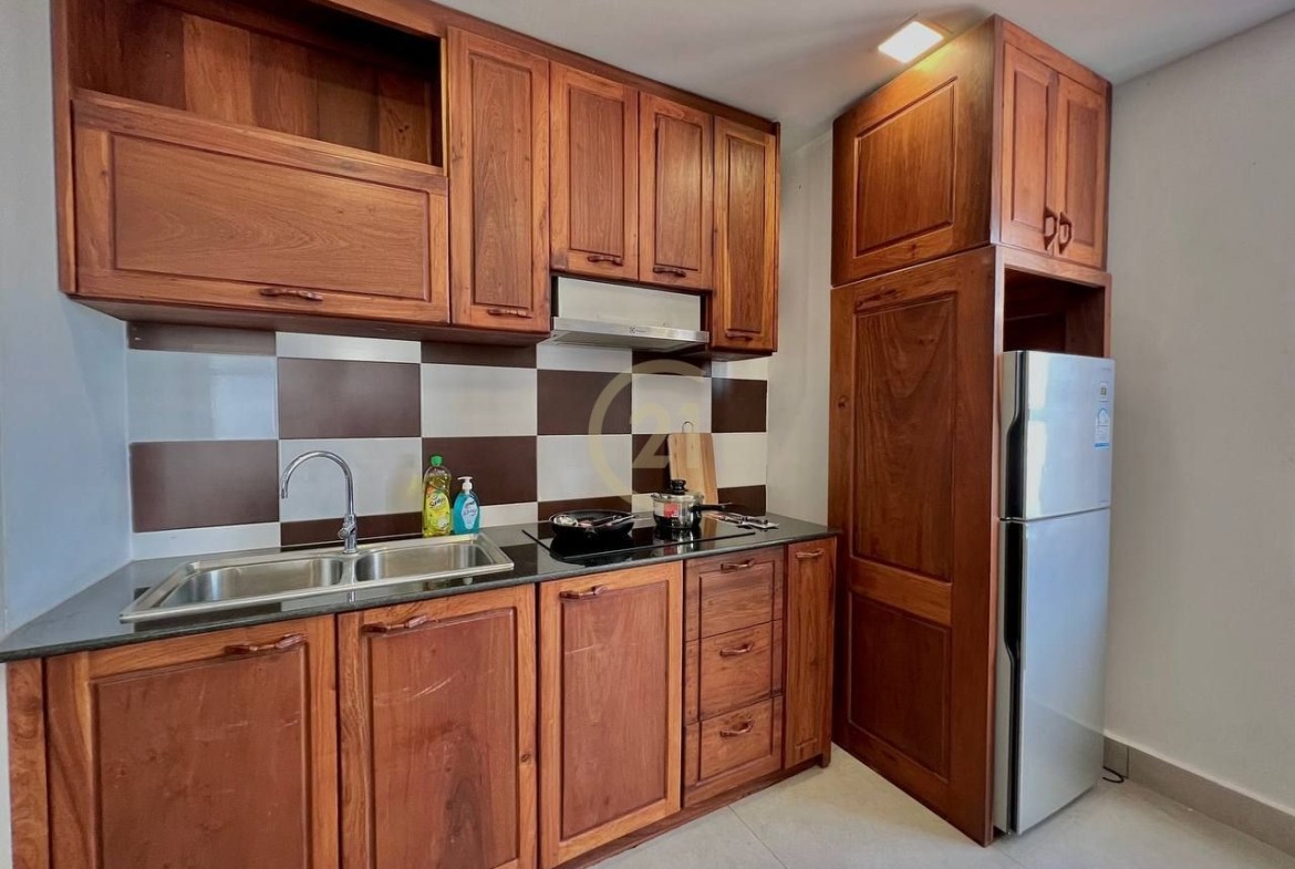 Stylish Studio Serviced Apartment for Rent | Bassac Lane