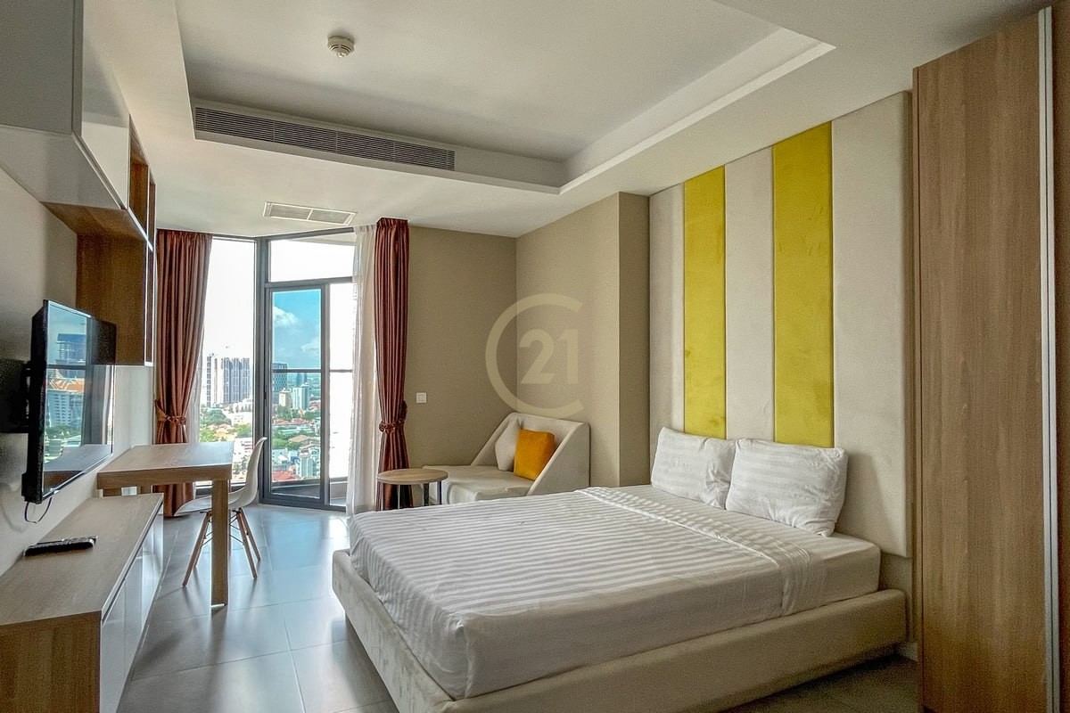 Luxury Studio Room For Rent At Tonle Bassac