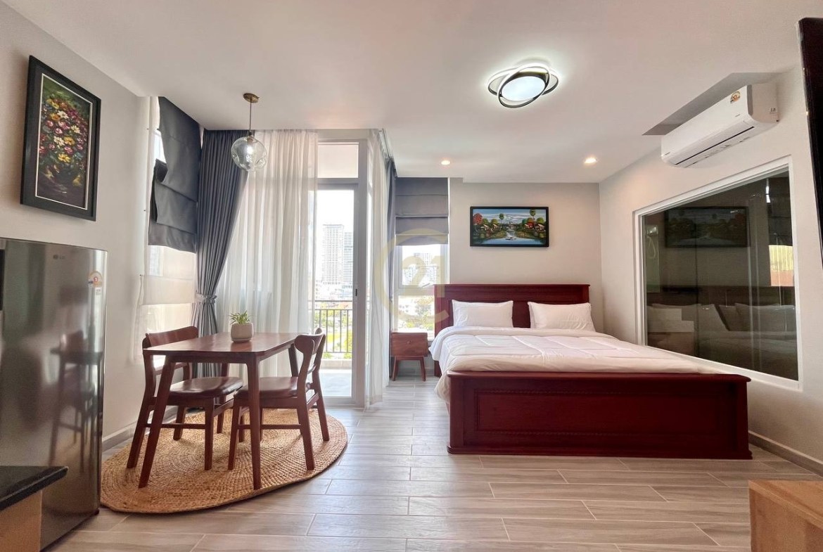 Luxury Studio room For Rent At Tonle Bassac