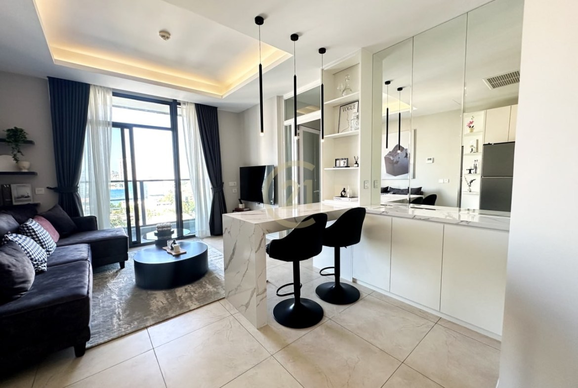 Cozy Two Bedroom For Rent at Tonle Bassac
