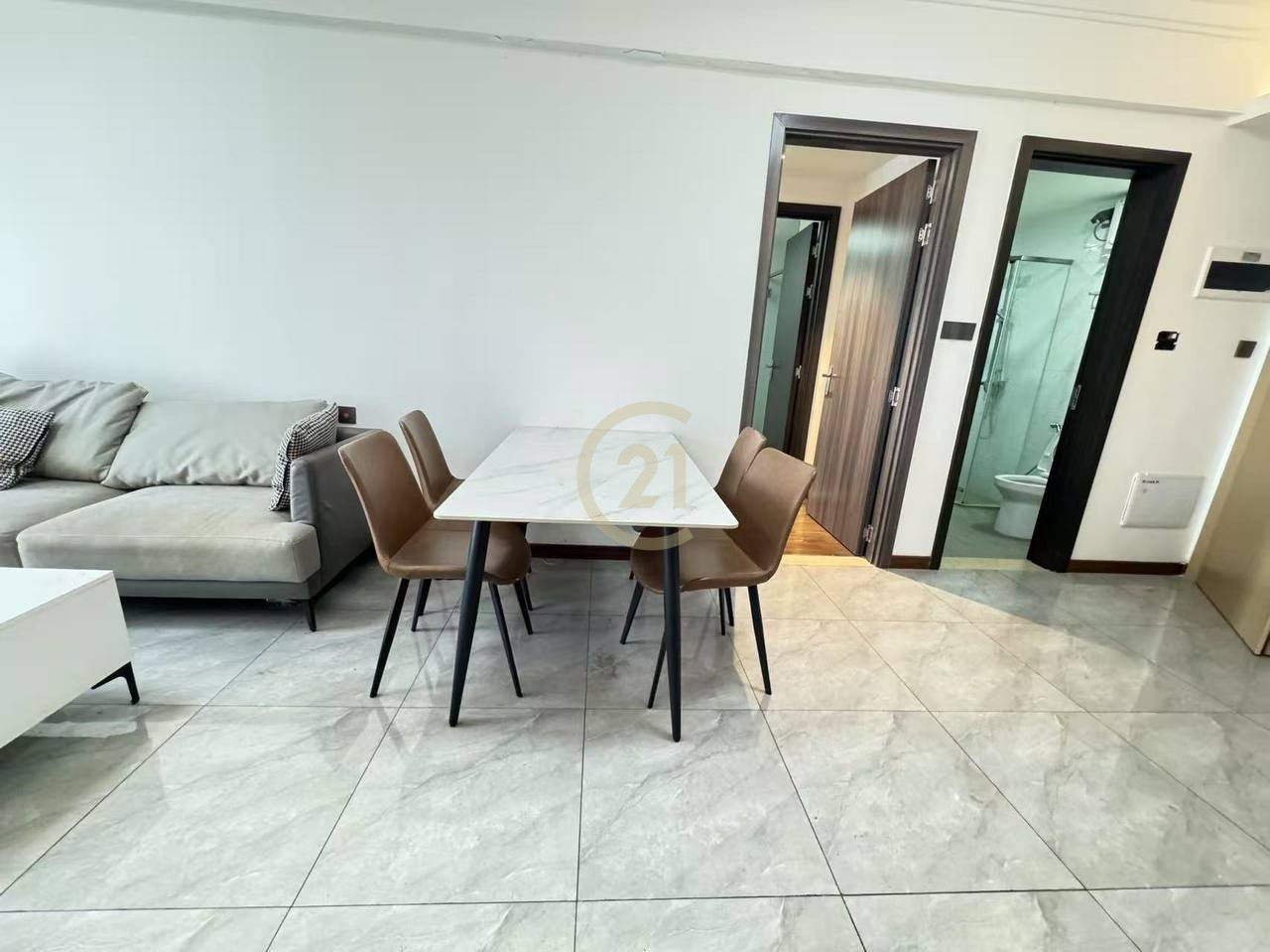 High Floor 3 Bedroom Condo For Rent at BKK1