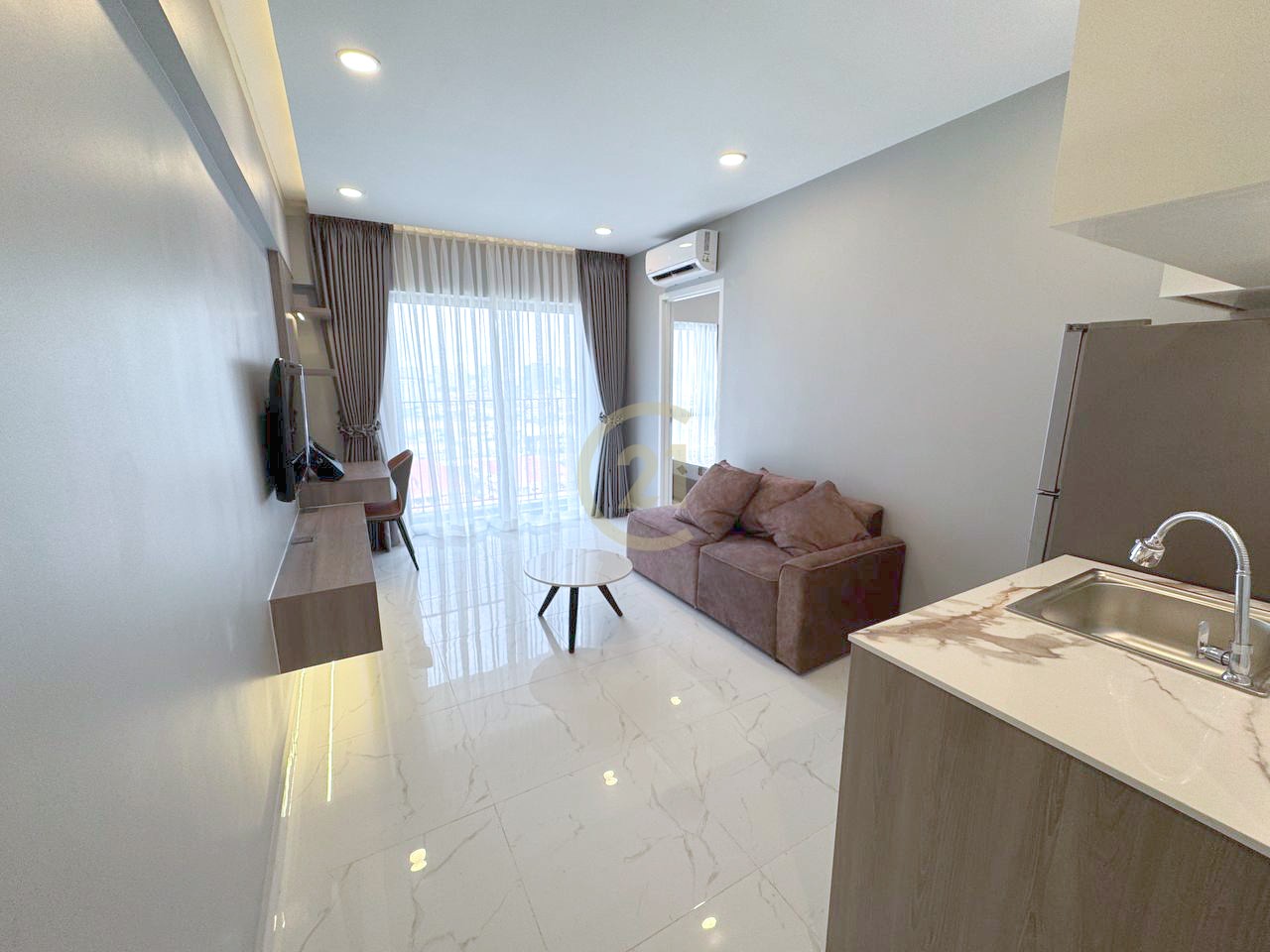 Modern 1 Bedroom For Rent at The Garden 2