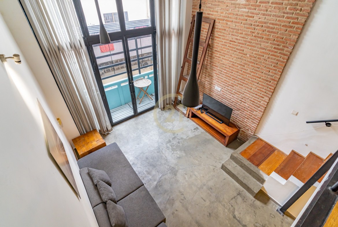 Renovated House 2 Bed For Rent at Doun Penh