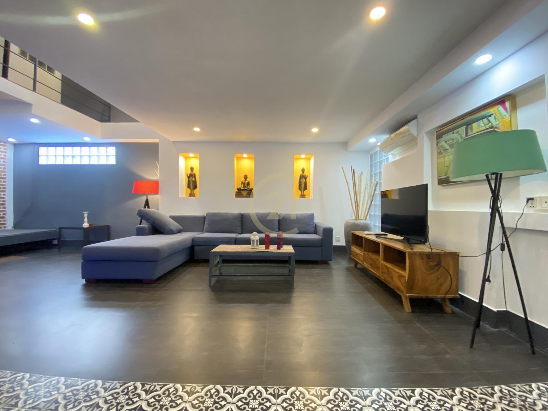 RENOVATED THREE BEDROOM FOR RENT AT DAUN PENH