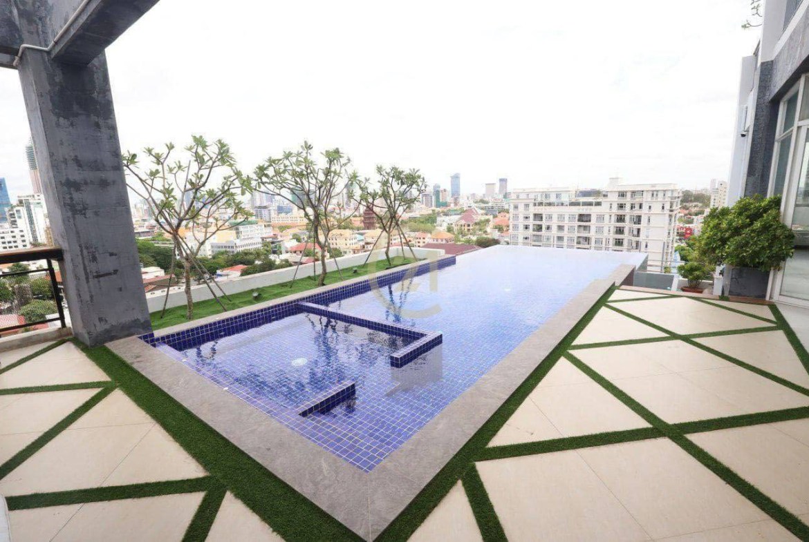 LUXURIOUS PENTHOUSE FOR RENT AT BASSAC LANE
