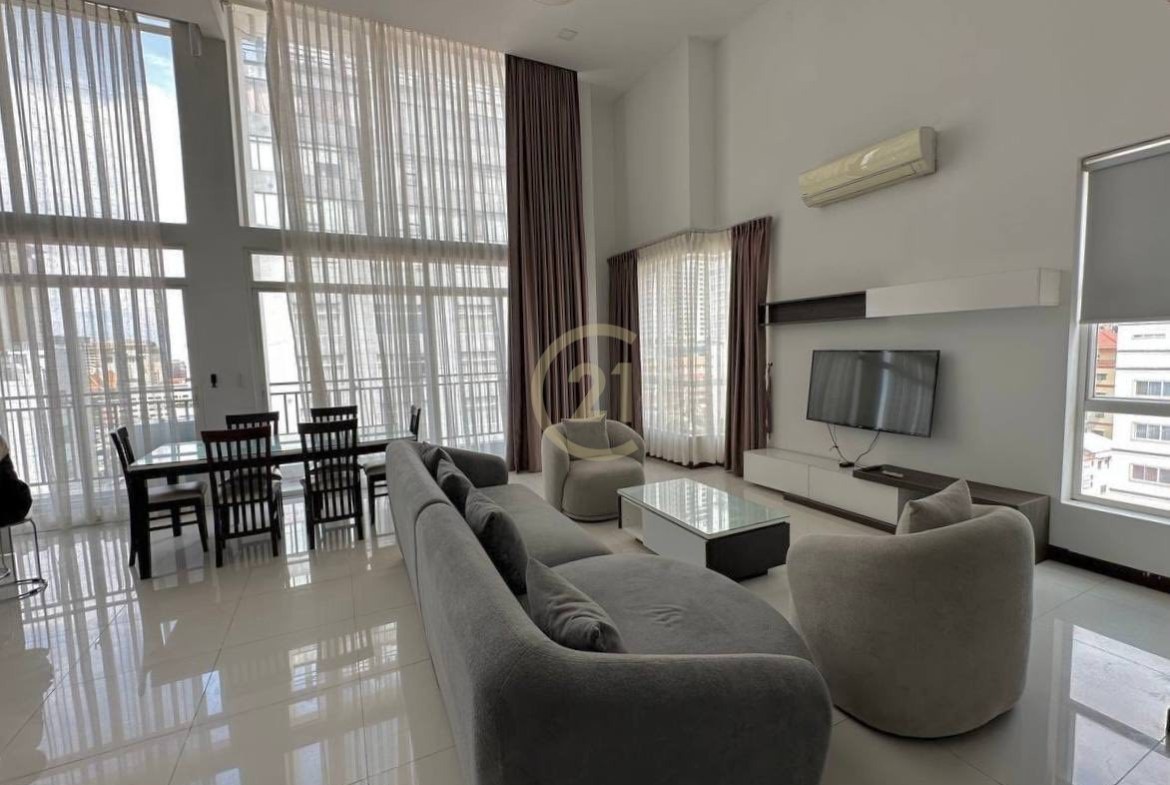 LUXURIOUS PENTHOUSE FOR RENT AT BASSAC LANE