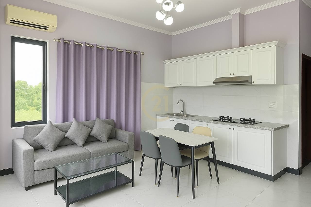 COZY ONE BEDROOM FOR RENT AT TONLE BASSAC