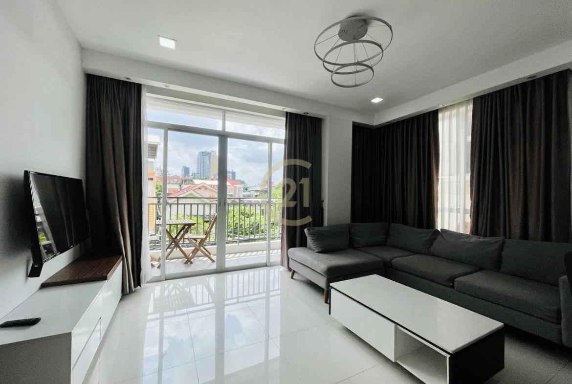 1-Bedroom Apartment for Rent | Tonle Bassac | Phnom Penh