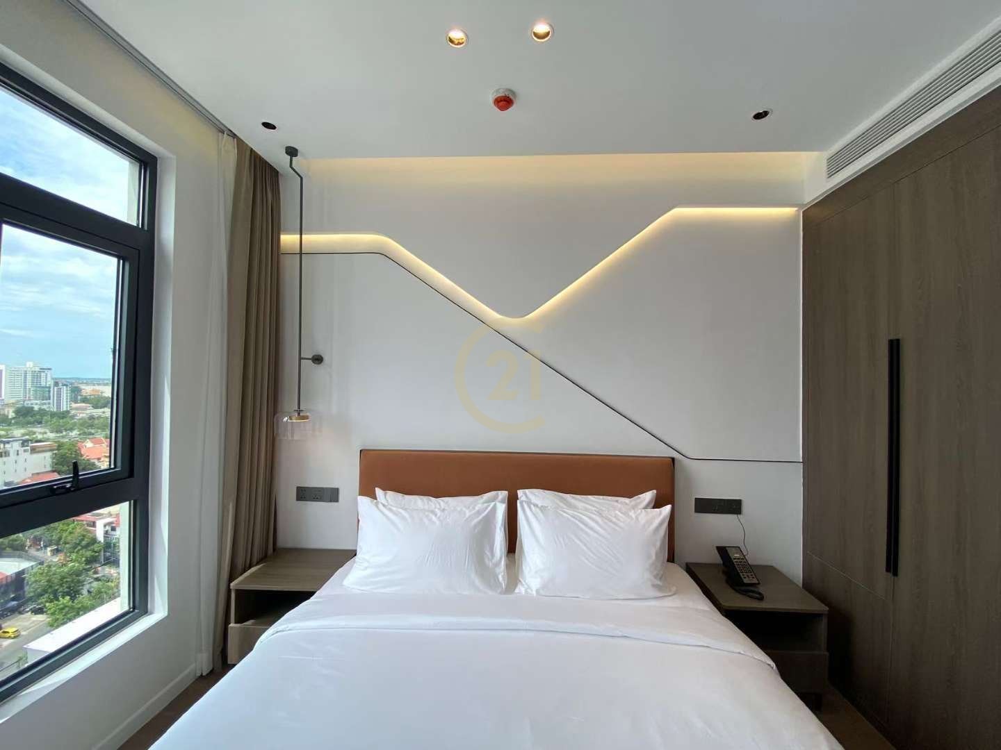 Bassac Lane | Brand New Studio Apartment For Rent | Phnom Penh