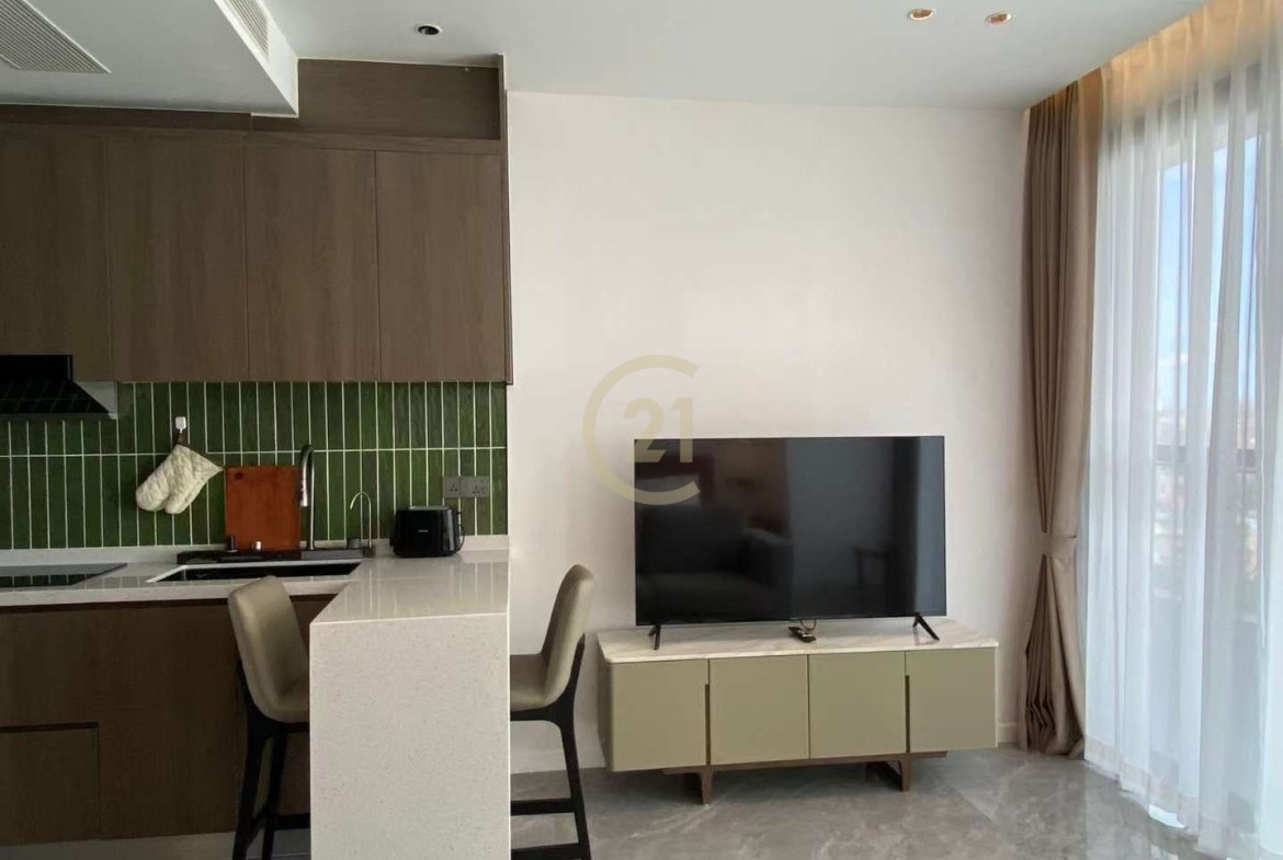 Bassac Lane | Brand New Studio Apartment For Rent | Phnom Penh