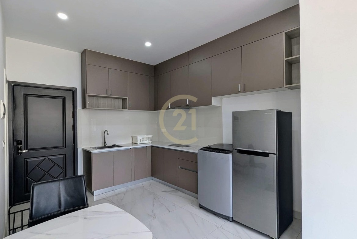 Brand New Studio Apartment for Rent |1 Minute to BKK1 |Phnom Penh