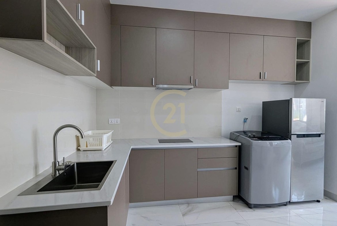 Brand New Studio Apartment for Rent |1 Minute to BKK1 |Phnom Penh