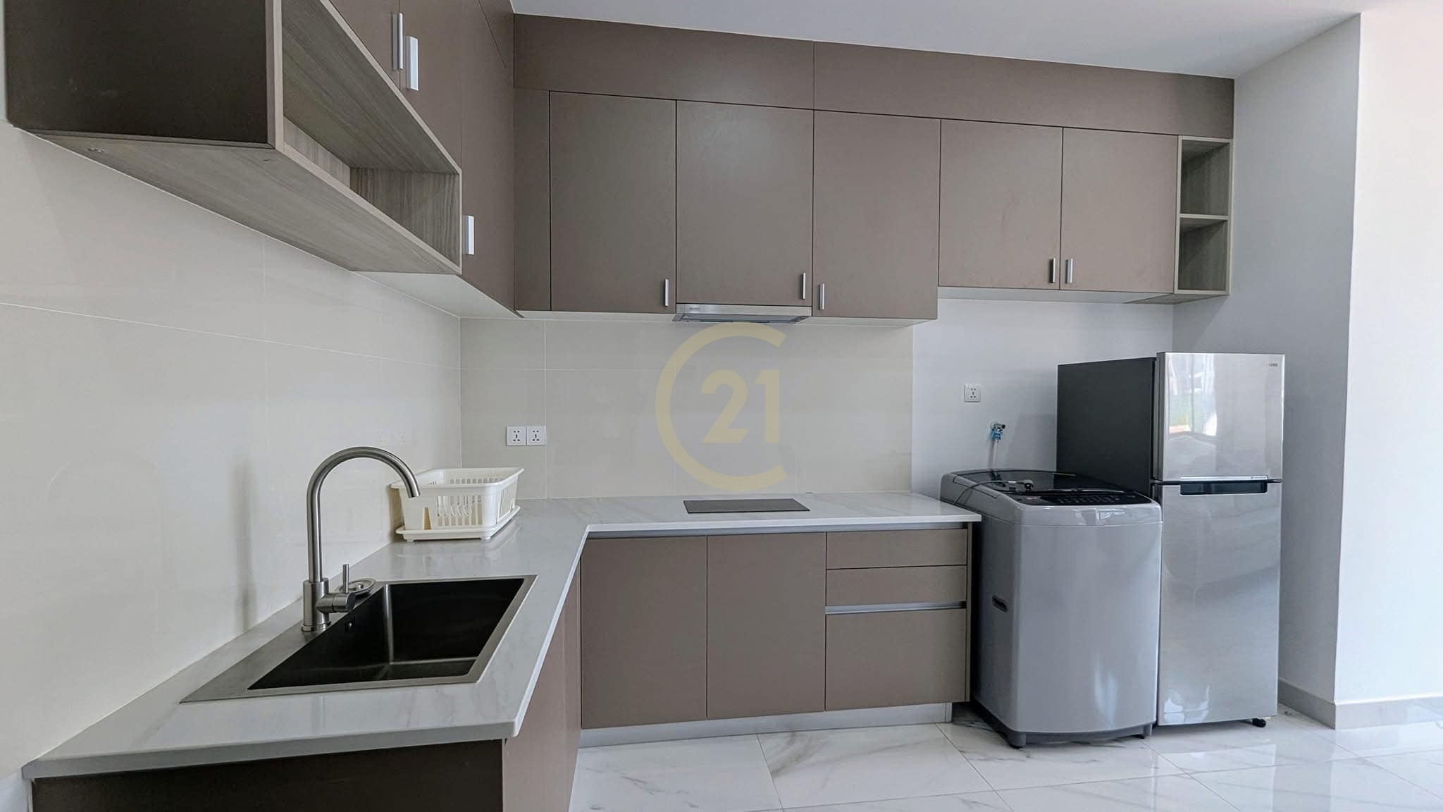 Brand New Studio Apartment for Rent |1 Minute to BKK1 |Phnom Penh