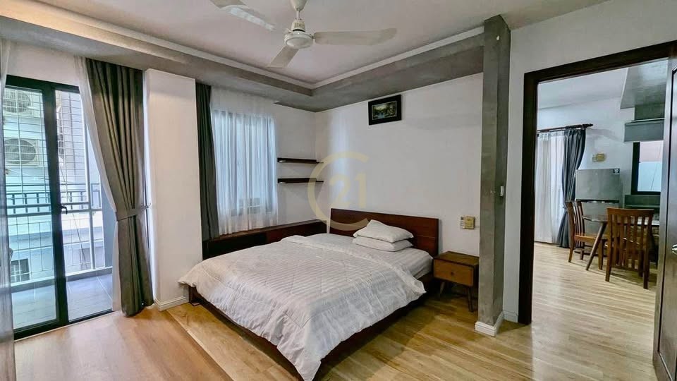 WESTERN ONE BEDROOM FOR RENT-PHSAR DAEUM THKOV