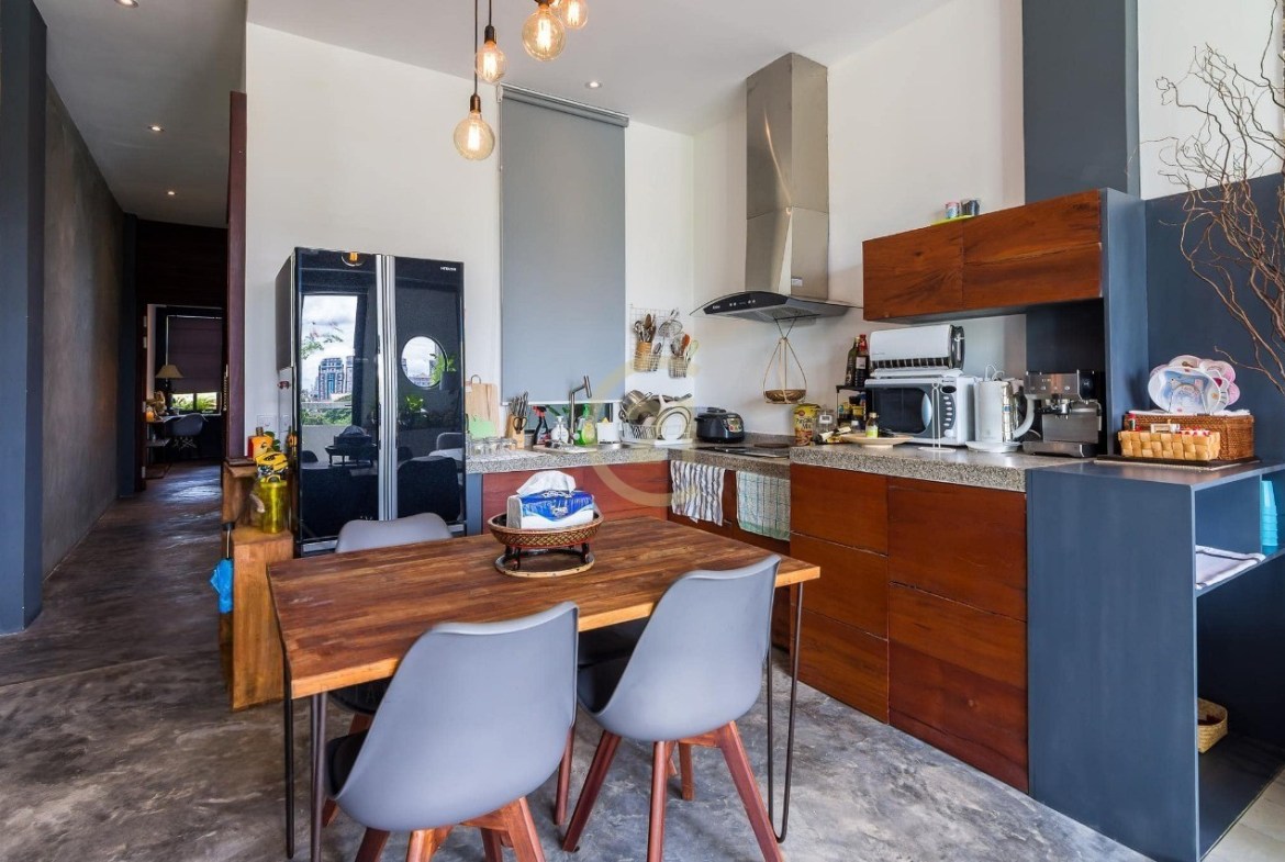 BEST DECORATION 1 BED FOR RENT AT TONLE BASSAC