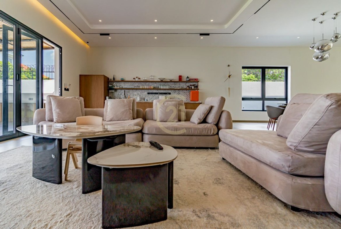 Modern Villa for Sale in Prek Eng | Pet-Friendly | Fully Furnished