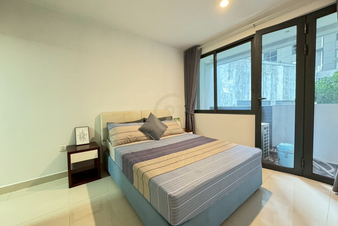 Modern 2-Bedroom Condo for Rent at The Bridge, Tonle Bassac