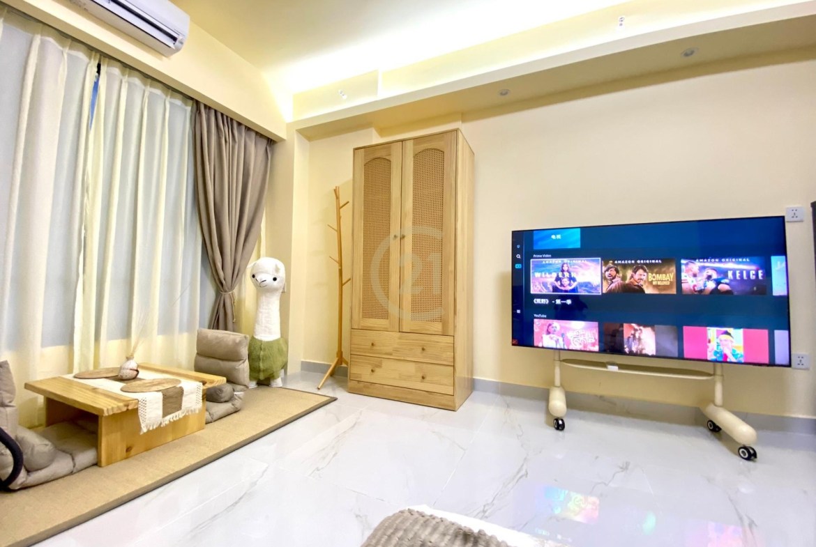 Agile Studio Condo for Rent | Prime Location BKK2 |Phnom Penh