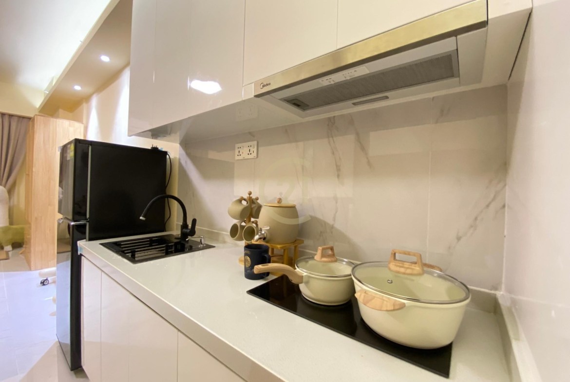 Agile Studio Condo for Rent | Prime Location BKK2 |Phnom Penh