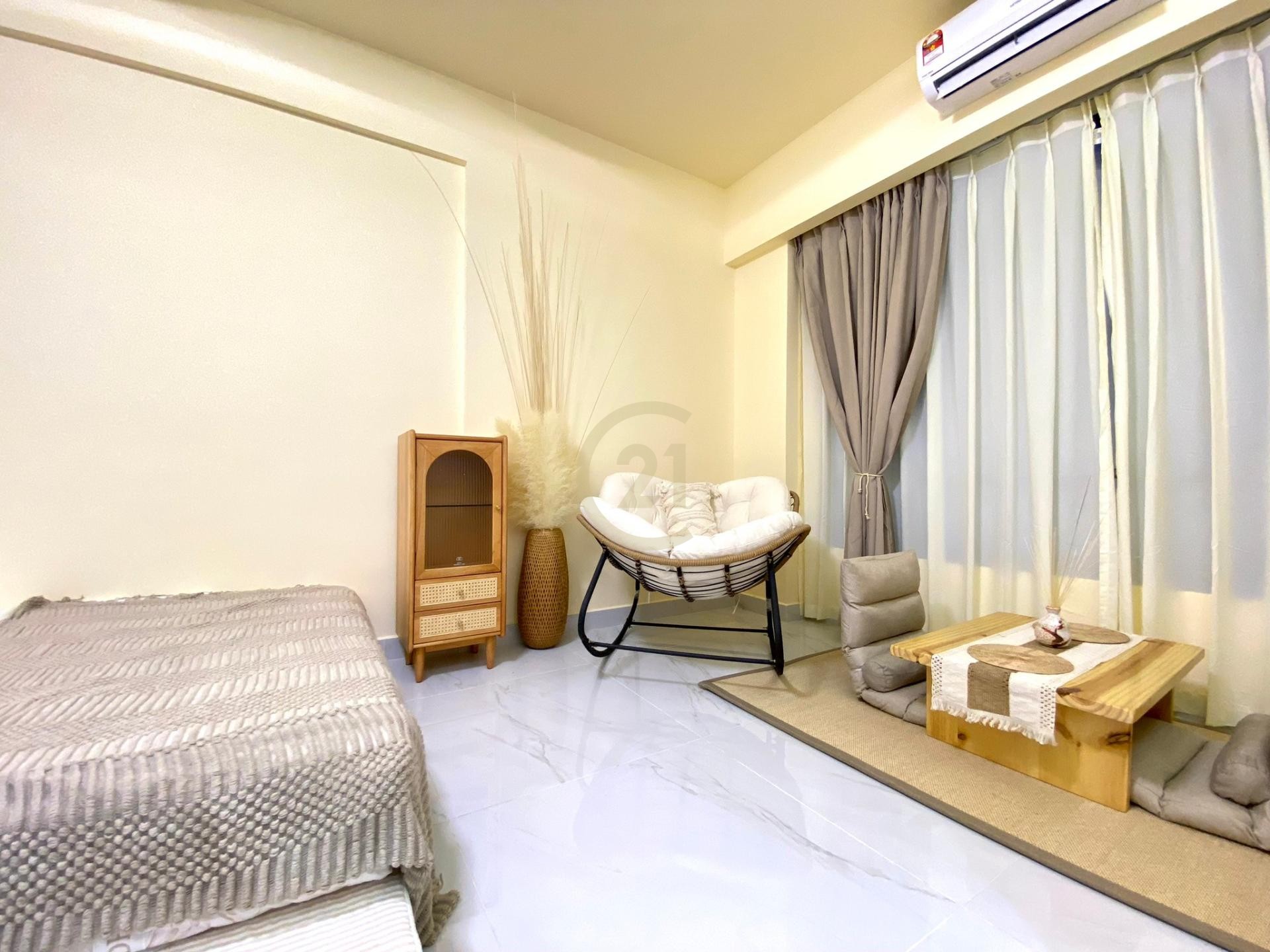 Agile Studio Condo for Rent | Prime Location BKK2 |Phnom Penh
