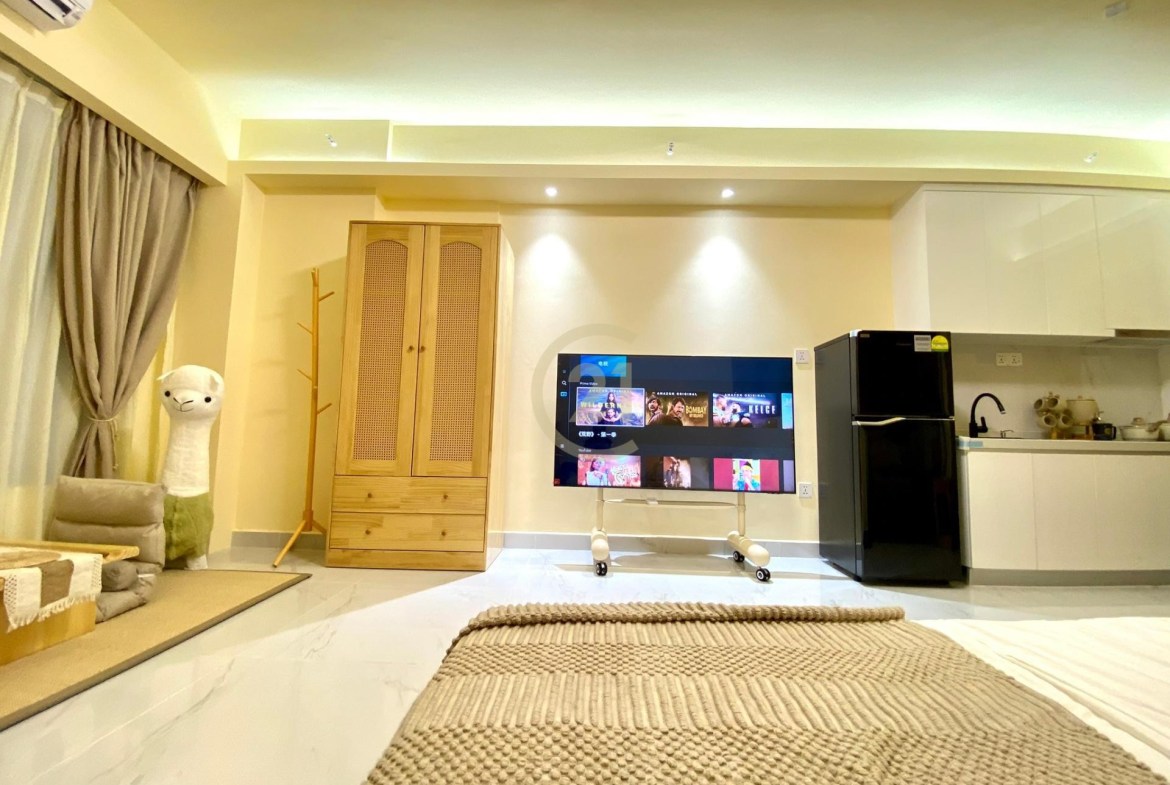 Agile Studio Condo for Rent | Prime Location BKK2 |Phnom Penh