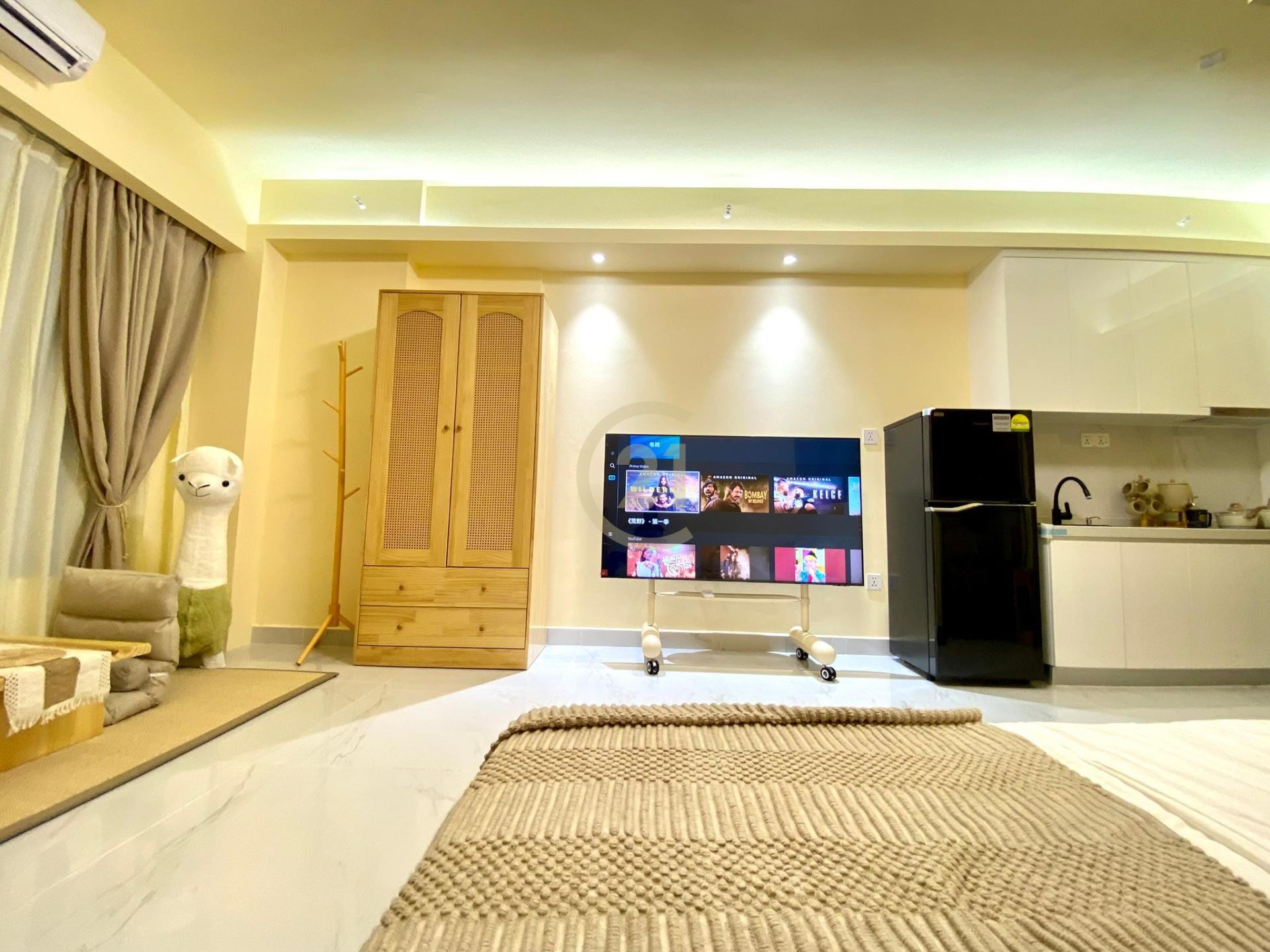 Agile Studio Condo for Rent | Prime Location BKK2 |Phnom Penh