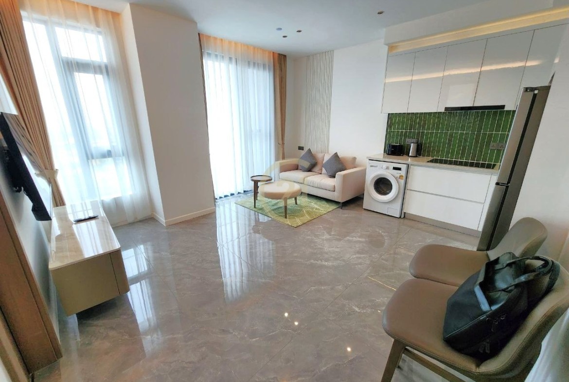 Brand New Apartment 1 Bedroom Rent At Tonle Bassac