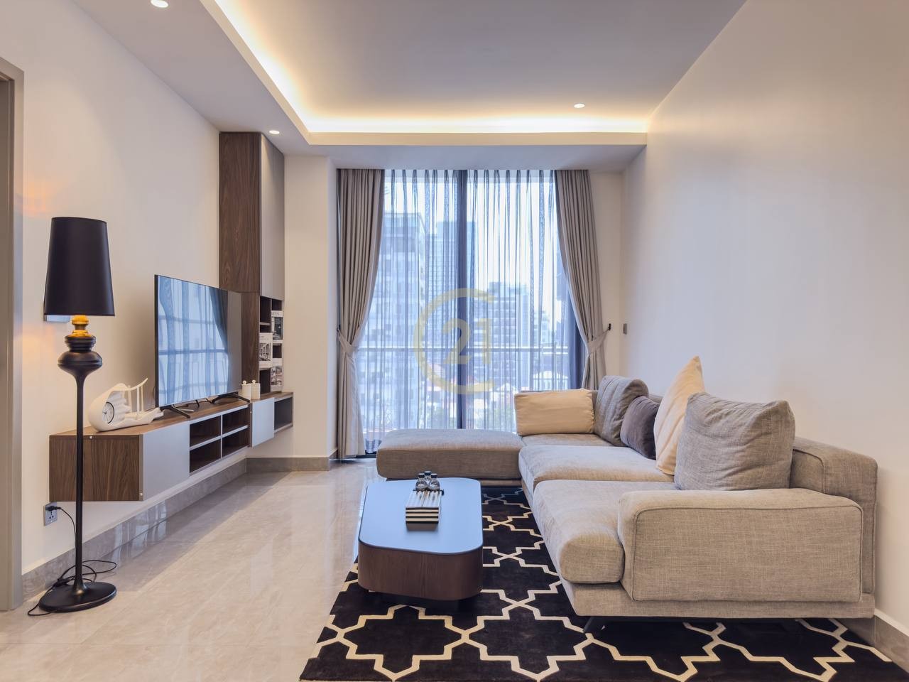 ELEGANT TWO BEDROOM FOR RENT-HEART OF BKK1