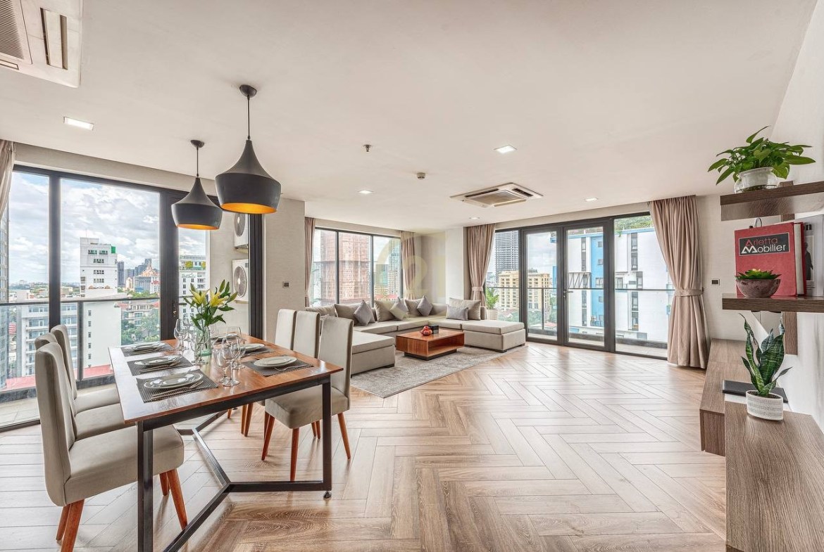 Modern 3BR For Rent In BKK1