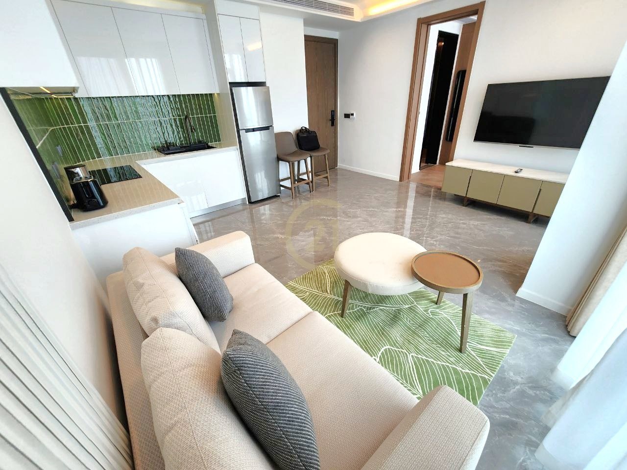 Brand New Apartment 1 Bedroom Rent At Tonle Bassac