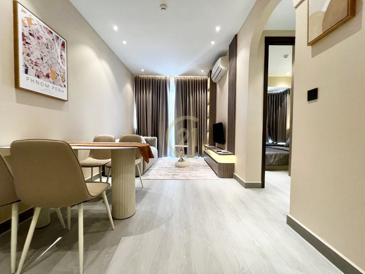 Brand New 1-Bedroom Condo For Rent | 31st Floor | $500/Month | Fully Furnished