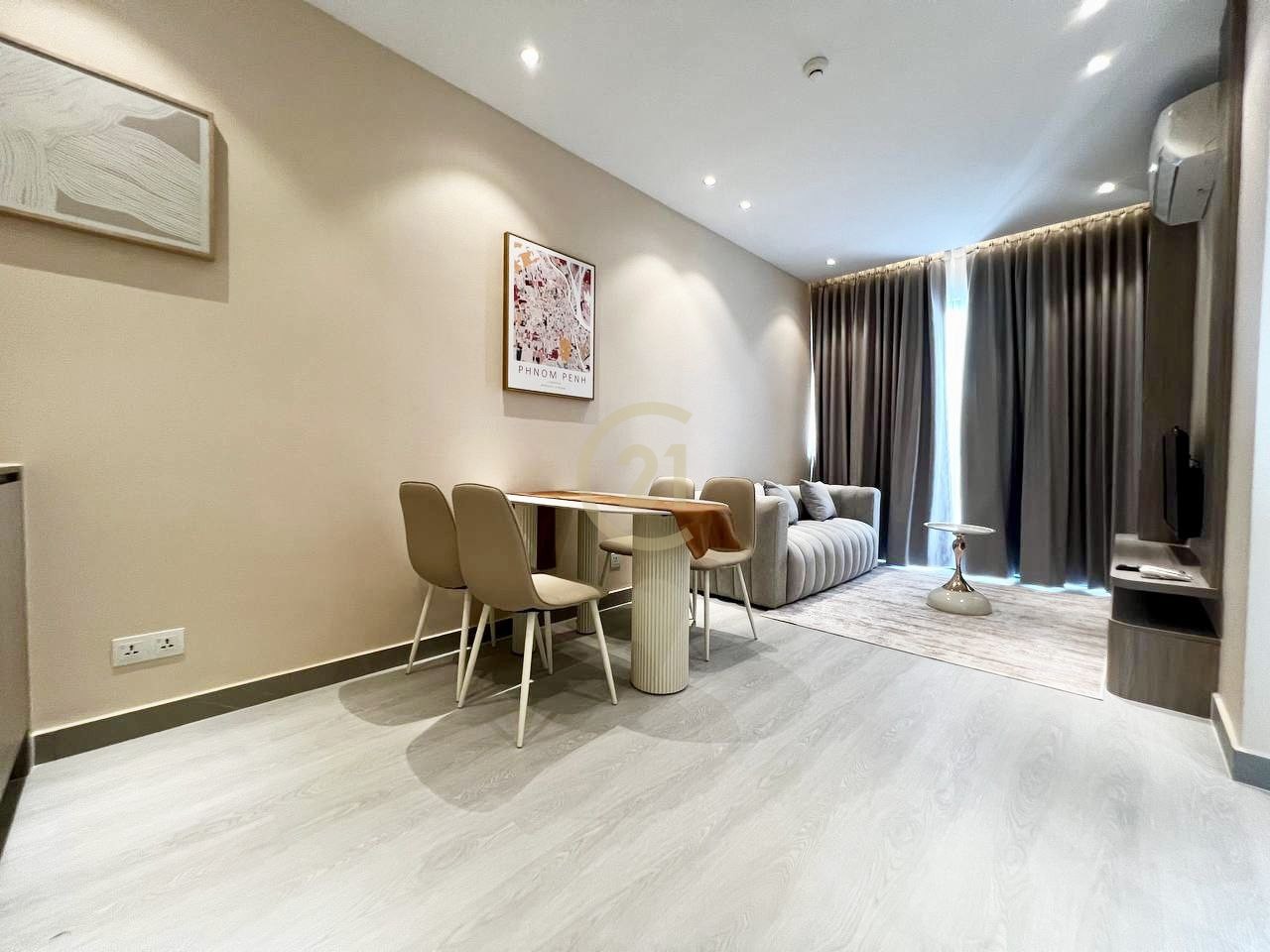 Brand New 1-Bedroom Condo For Rent | 31st Floor | $500/Month | Fully Furnished