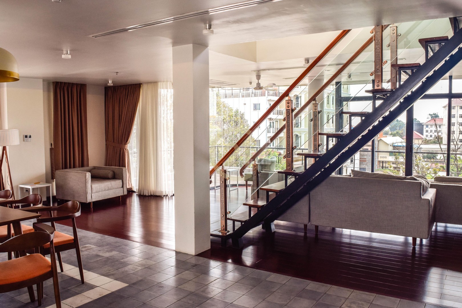 WOODEN PENTHOUSE FOR RENT-DAUN PENH