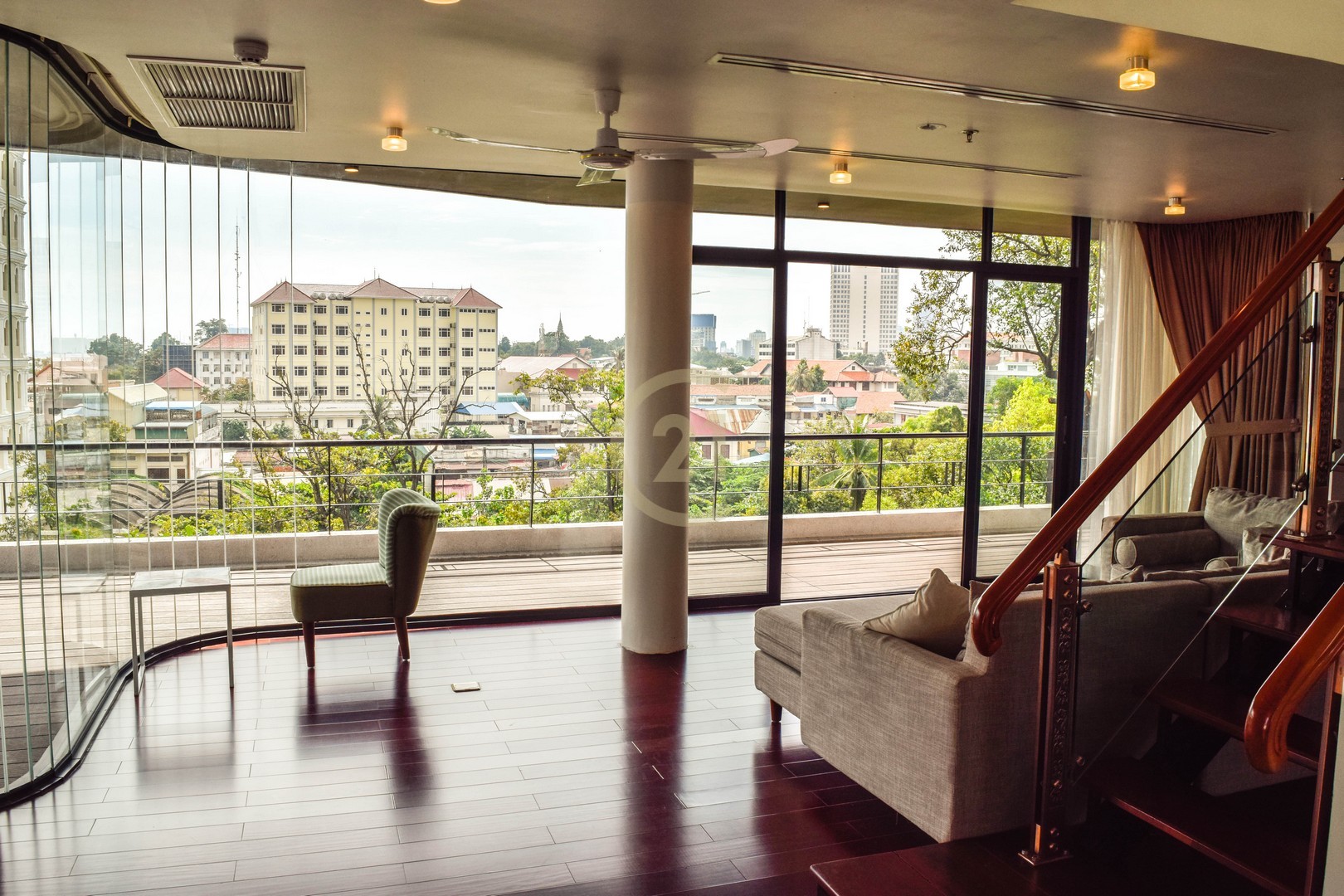 WOODEN PENTHOUSE FOR RENT-DAUN PENH