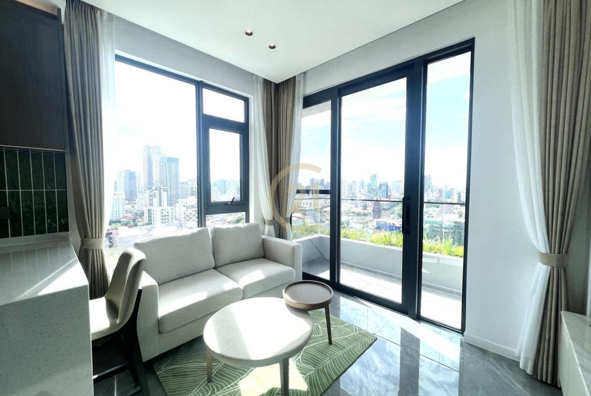 COZY ONE BEDROOM FOR RENT-TONLE BASSAC