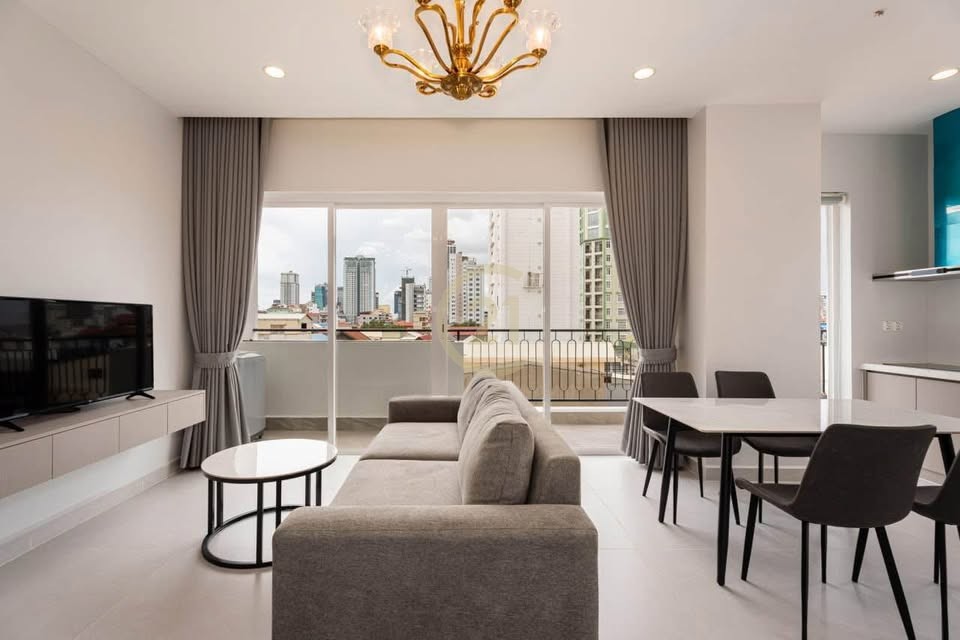 1-Bedroom Serviced Apartment for Rent at Olympic | $650/month | Spacious | Modern & Fully Equipped